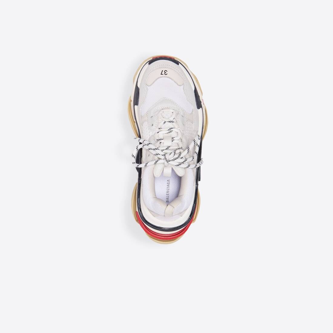 Women's Triple S Sneaker in White - 5
