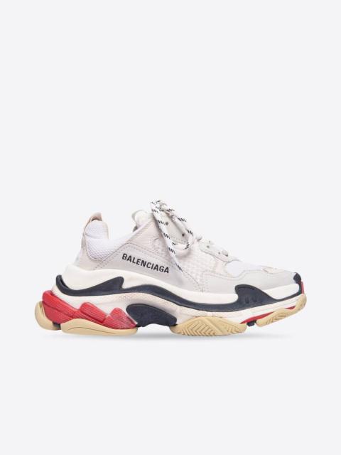 BALENCIAGA Women's Triple S Sneaker in White