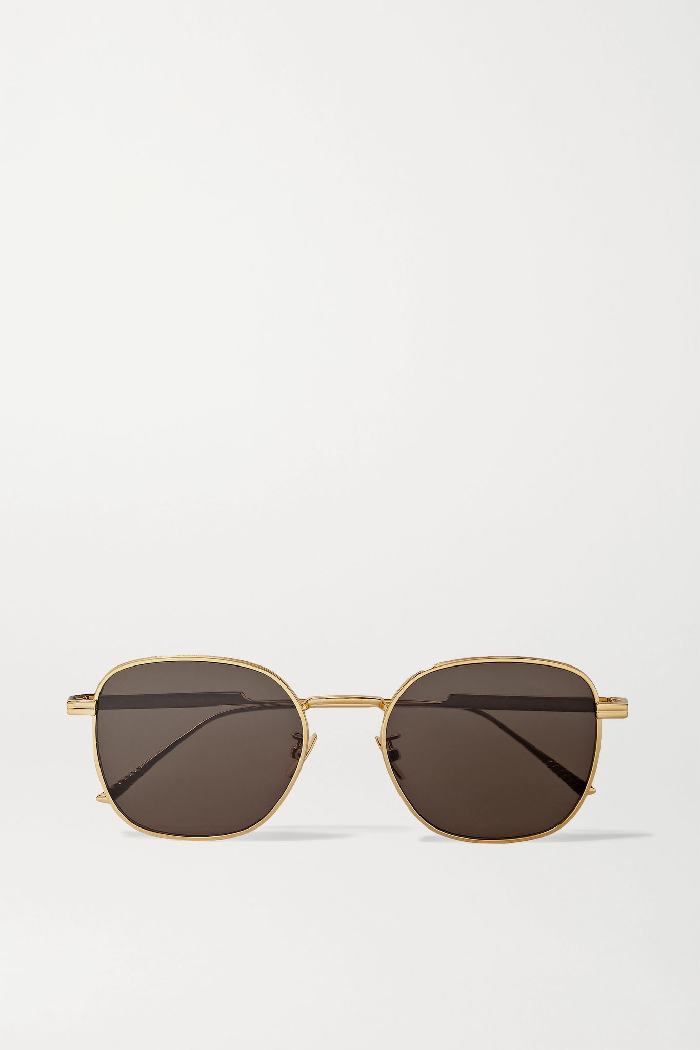 Light Ribbon square-frame gold-tone sunglasses  - 1