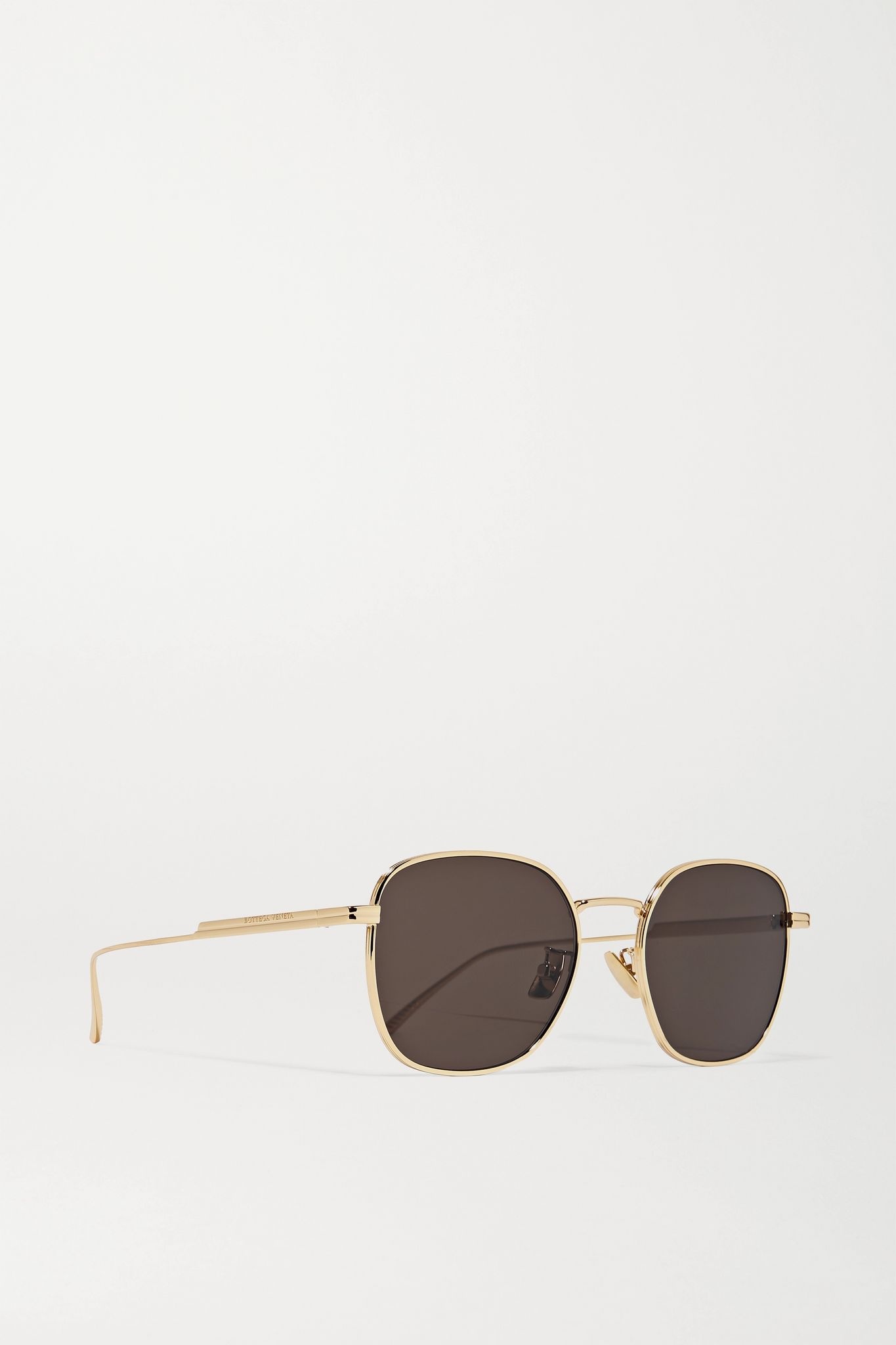 Light Ribbon square-frame gold-tone sunglasses  - 3