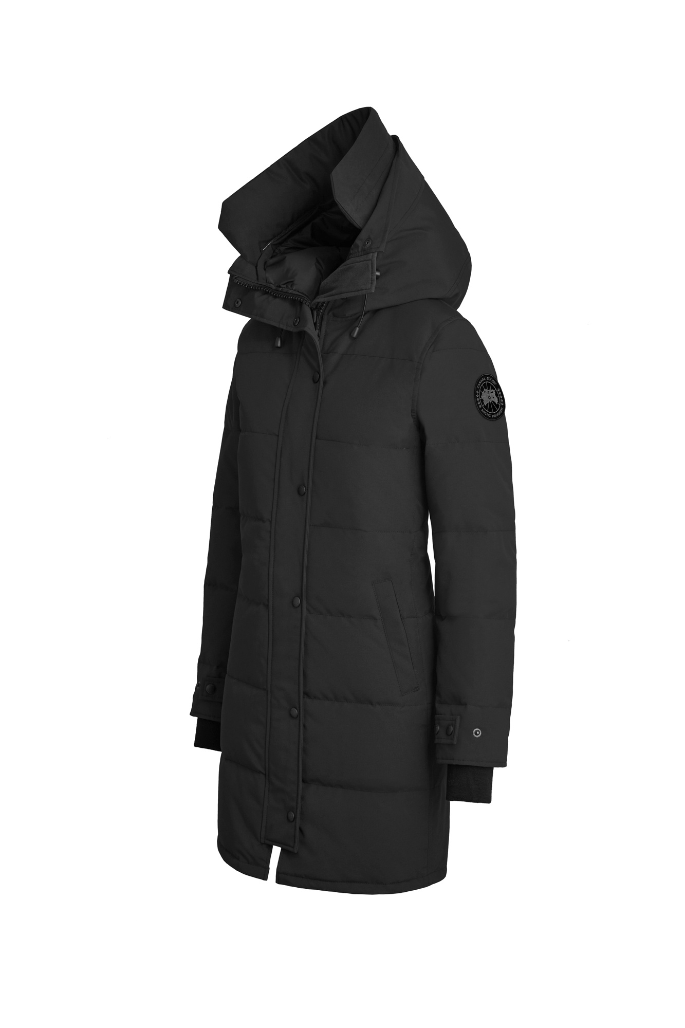 SHELBURNE PARKA BLACK LABEL WITH HOOD TRIM - 1