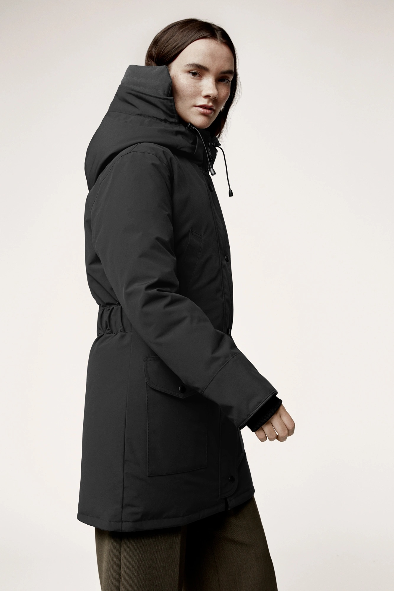 TRILLIUM PARKA WITH HOOD TRIM - 3