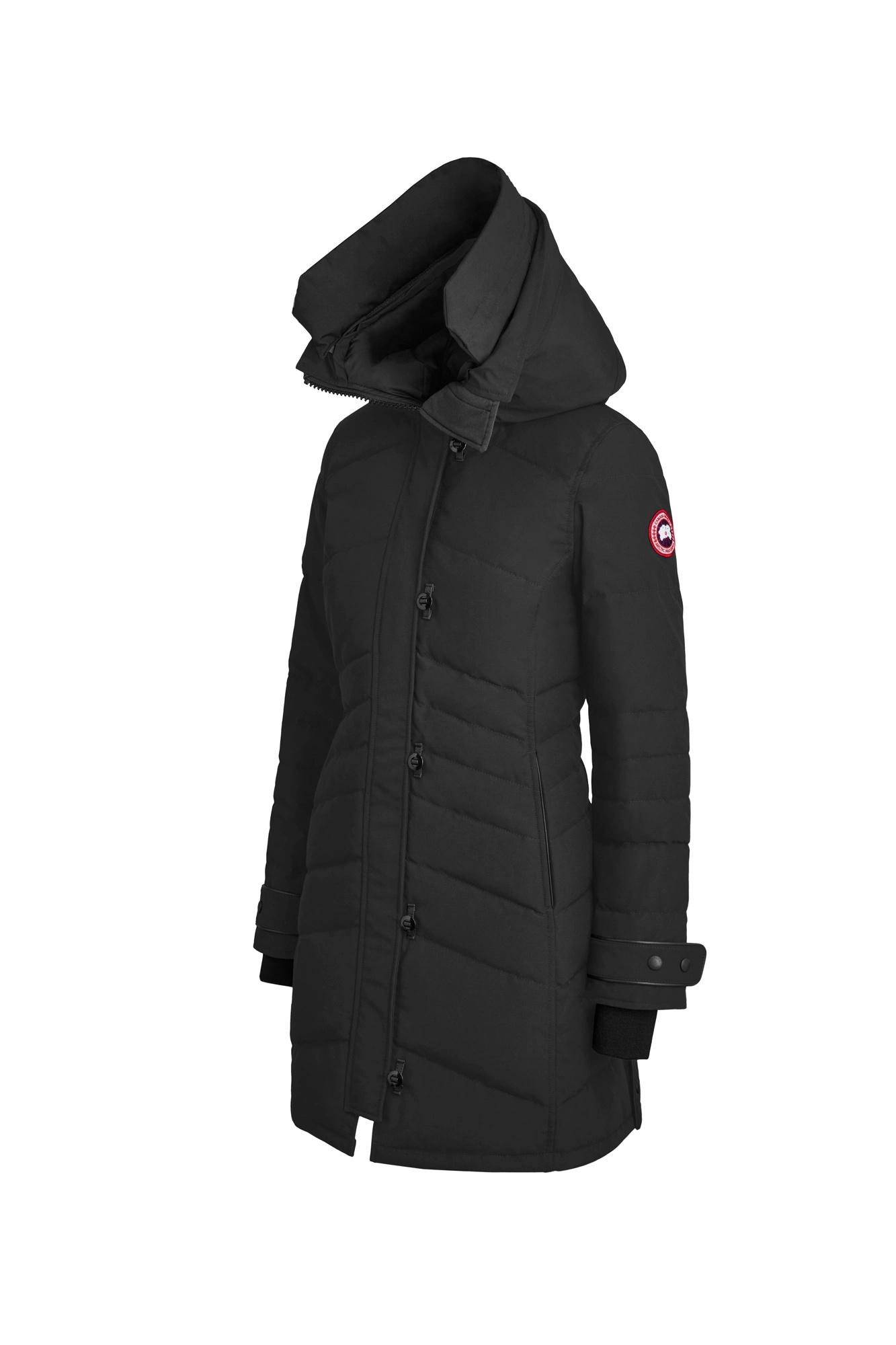 LORETTE PARKA WITH HOOD TRIM - 1