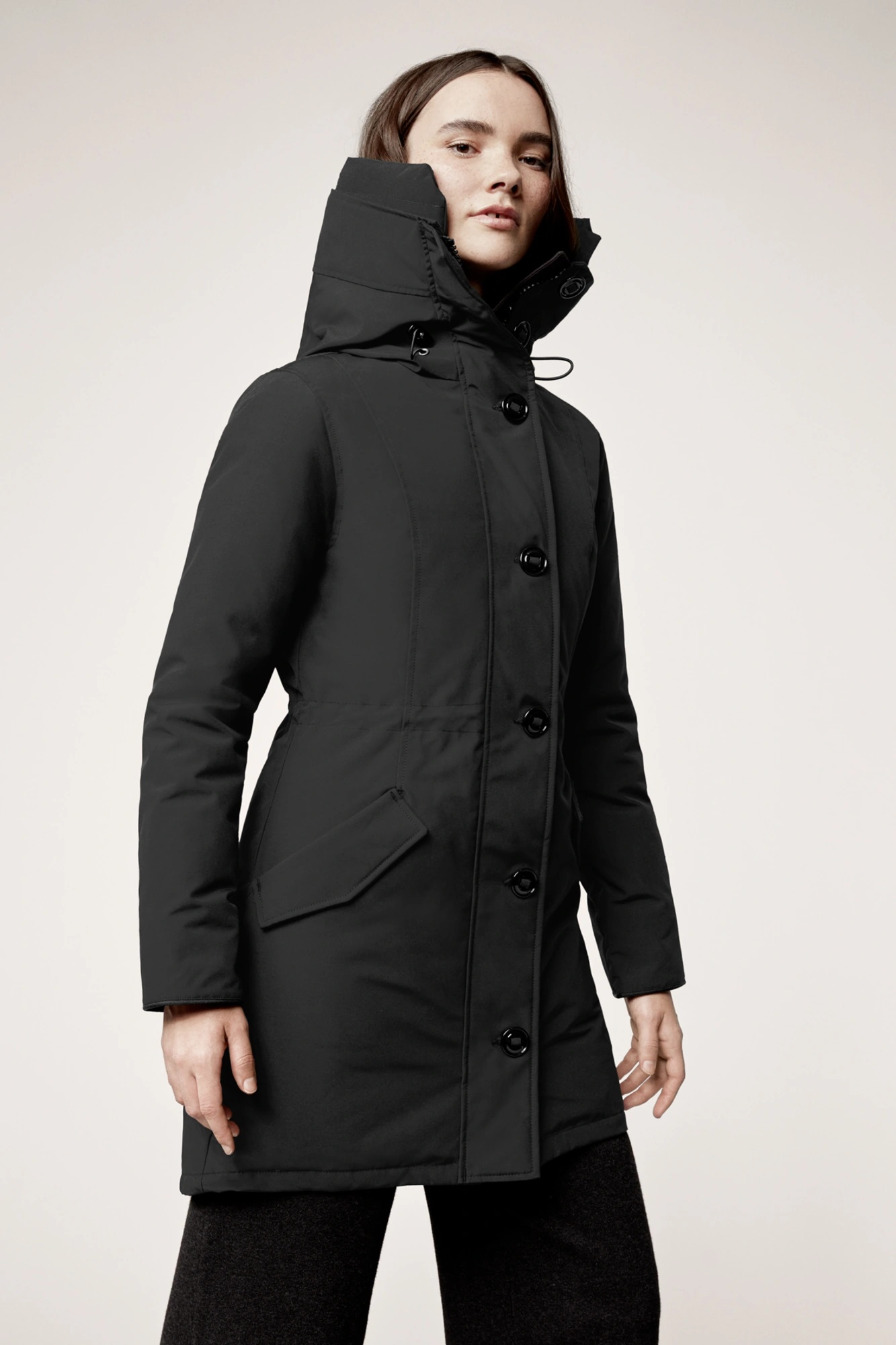 ROSSCLAIR PARKA WITH HOOD TRIM - 3