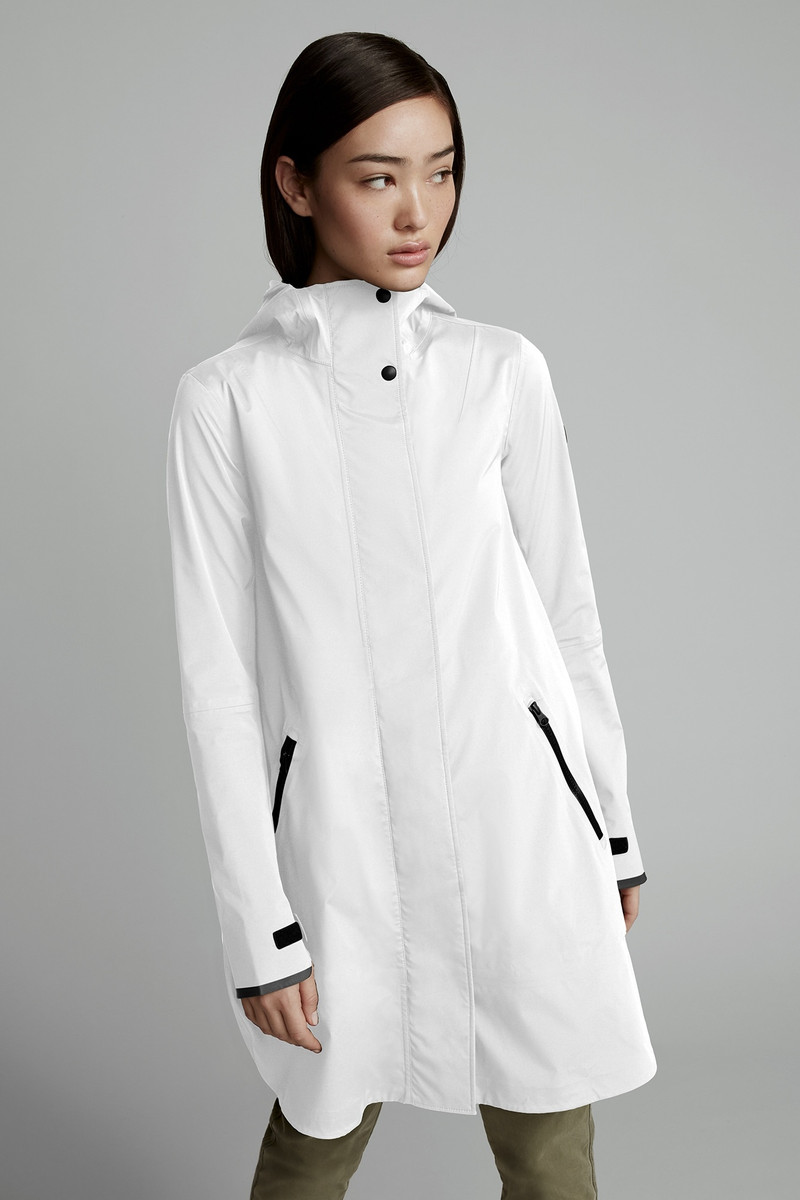 Canada Goose WOMEN'S KITSILANO RAIN JACKET BLACK LABEL outlook