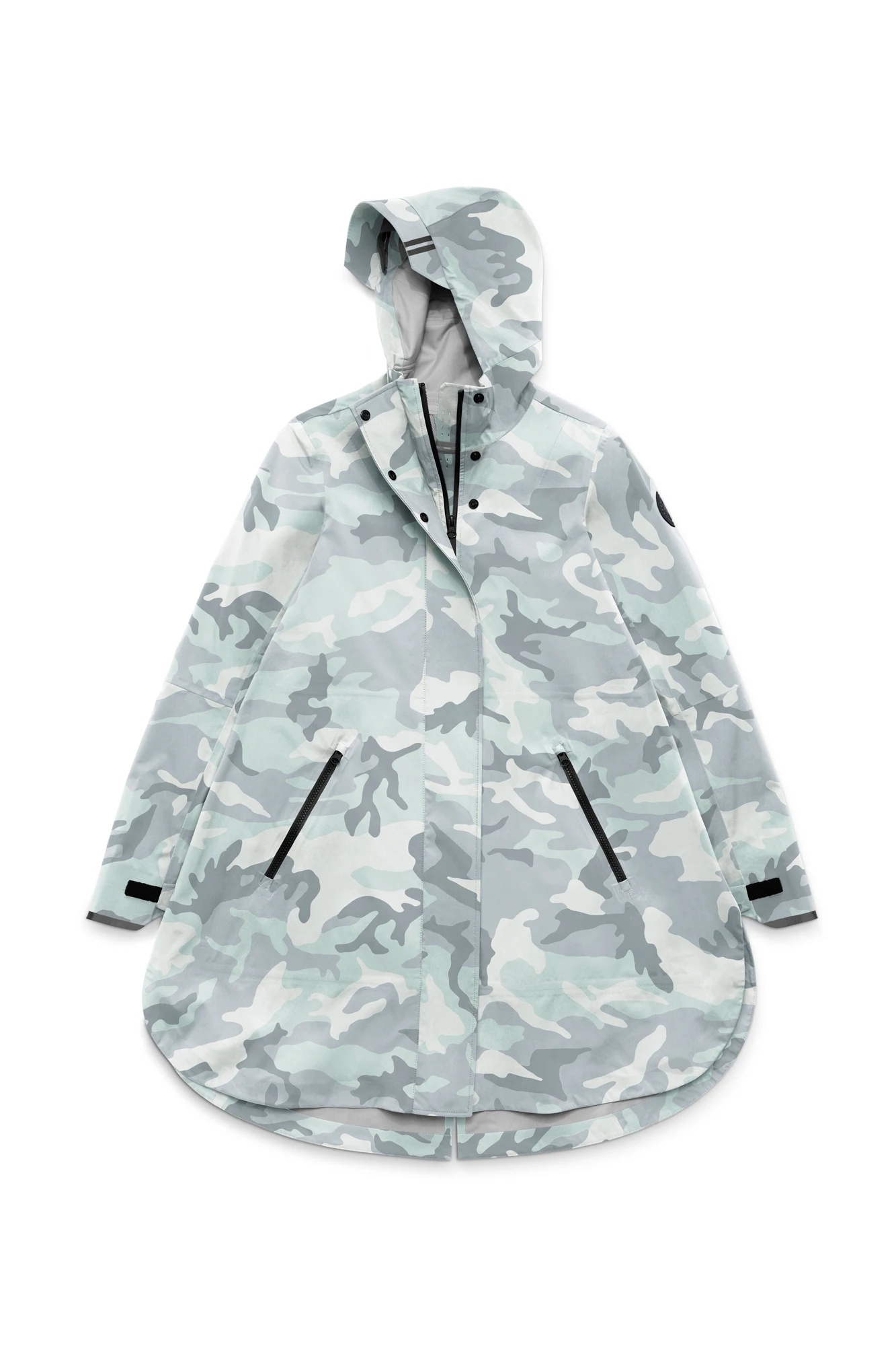 WOMEN'S KITSILANO RAIN JACKET BLACK LABEL PRINT - 3