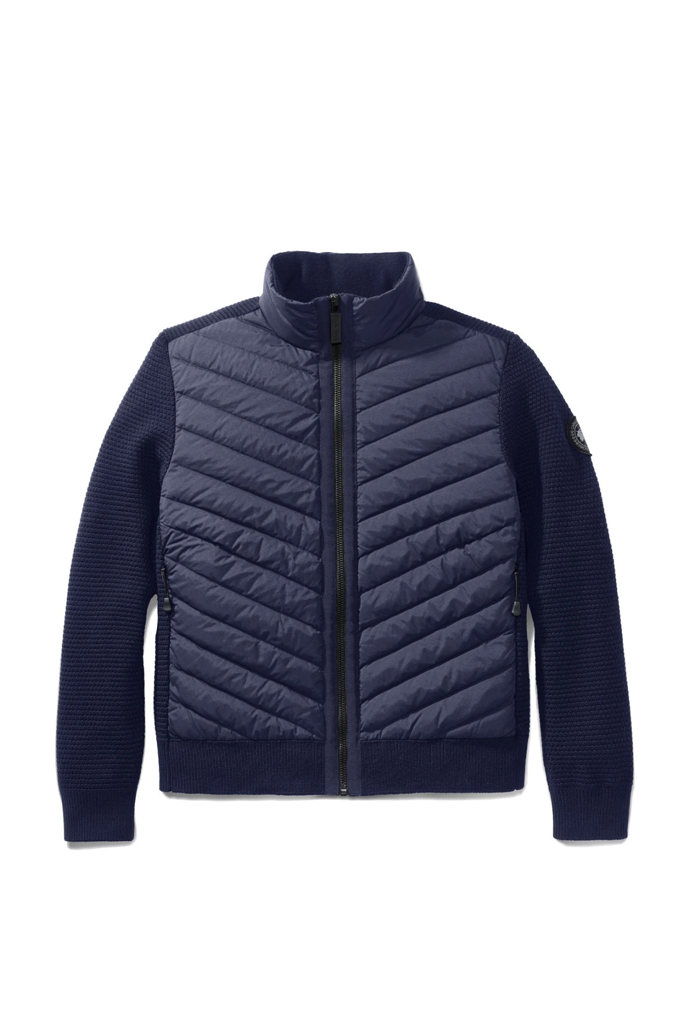 WOMEN'S HYBRIDGE KNIT DOWN JACKET BLACK LABEL - 1