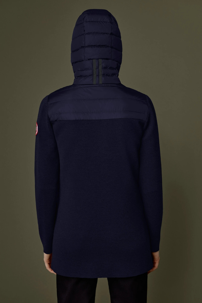 HYBRIDGE KNIT HOODED JACKET 6