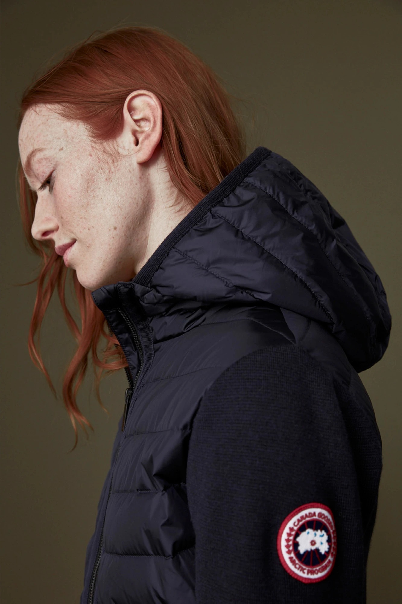 HYBRIDGE KNIT HOODED JACKET - 7