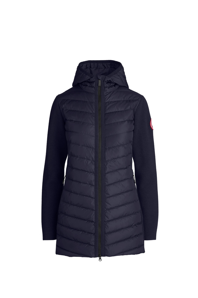 HYBRIDGE KNIT HOODED JACKET 1