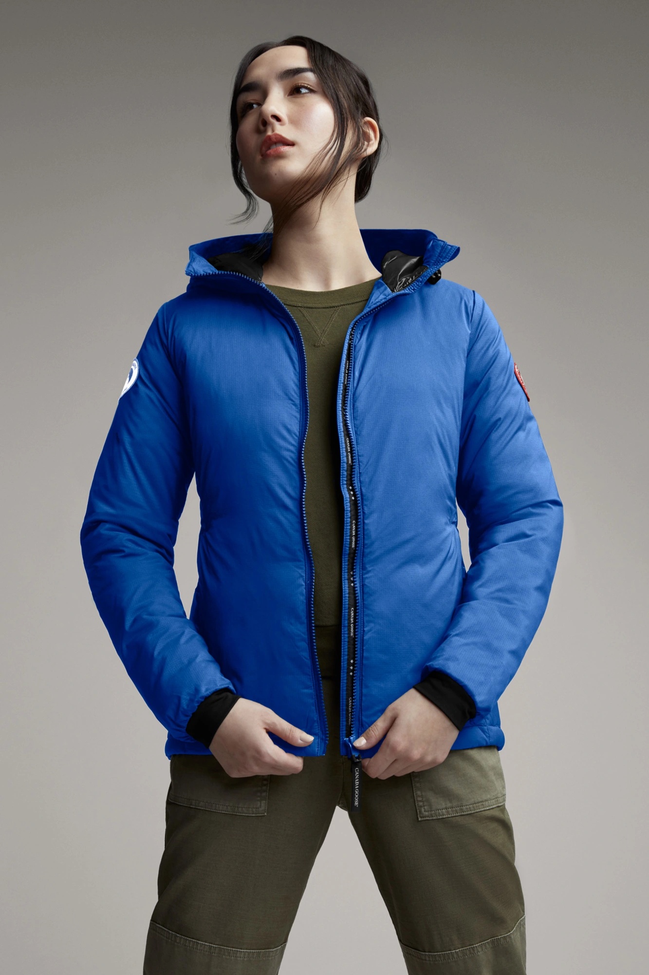 WOMEN'S PBI CAMP DOWN HOODY MATTE FINISH - 1