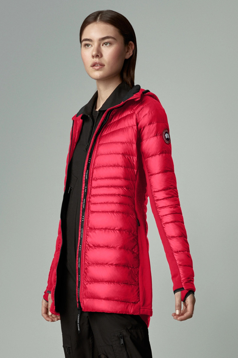 WOMEN’S HYBRIDGE LITE TECH HOODED DOWN COAT 4