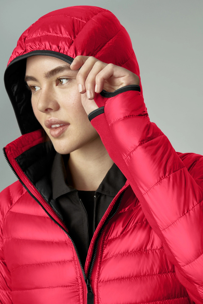 WOMEN’S HYBRIDGE LITE TECH HOODED DOWN COAT 7