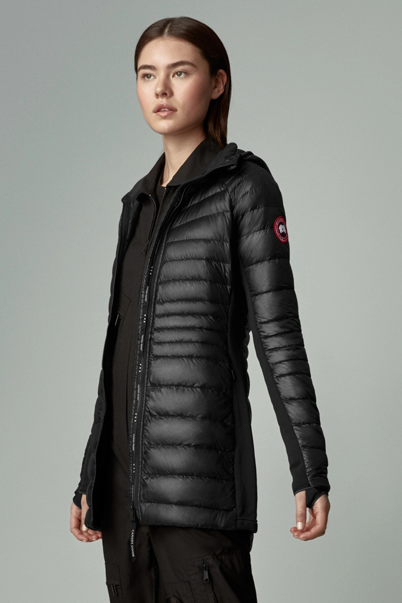 WOMEN’S HYBRIDGE LITE TECH HOODED DOWN COAT 4