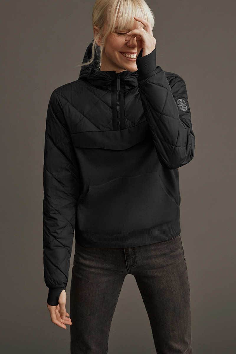 Canada Goose HYBRIDGE KNIT ANORAK BLACK LABEL outlook
