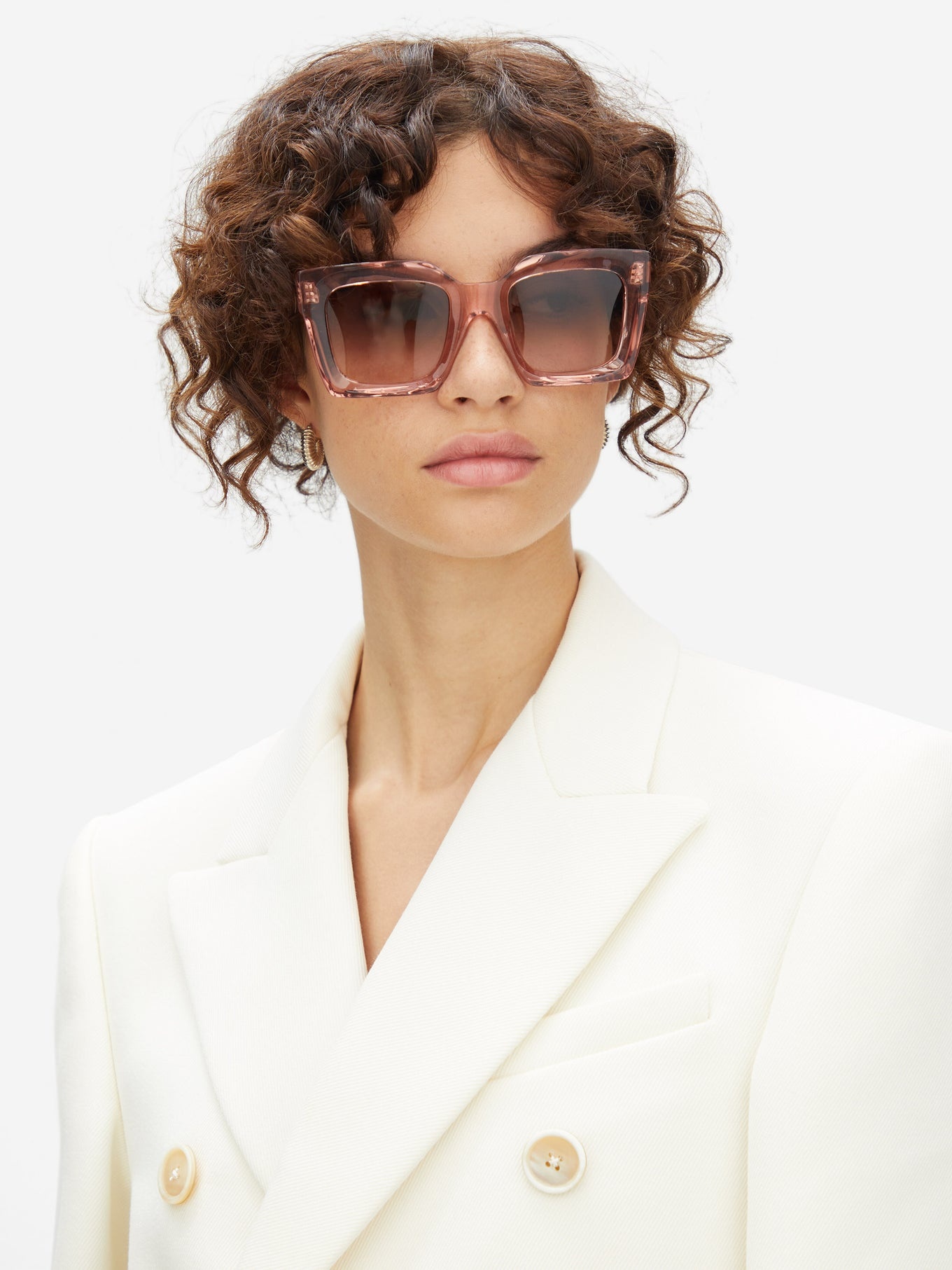 Square acetate sunglasses - 2