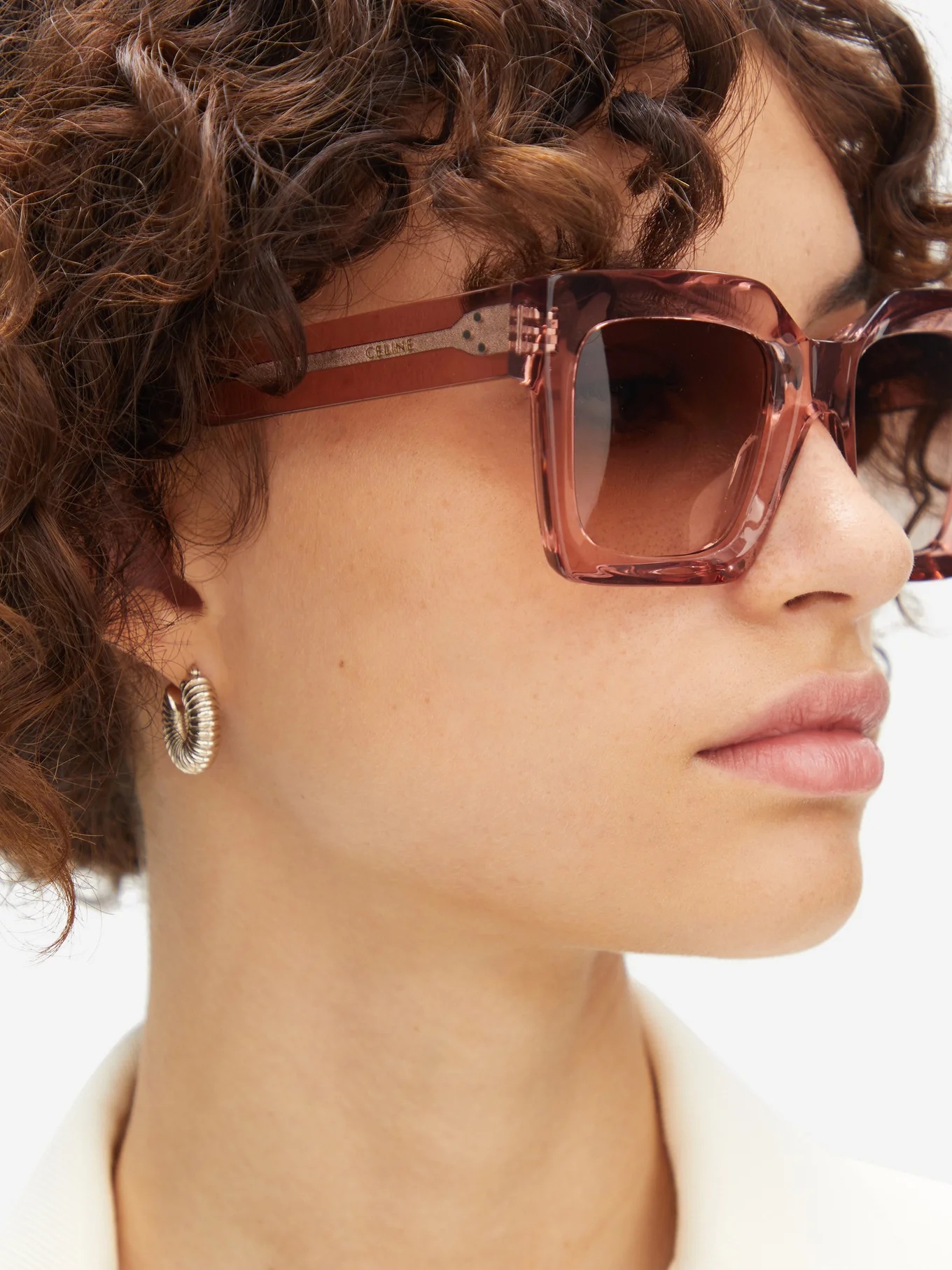 Square acetate sunglasses - 3