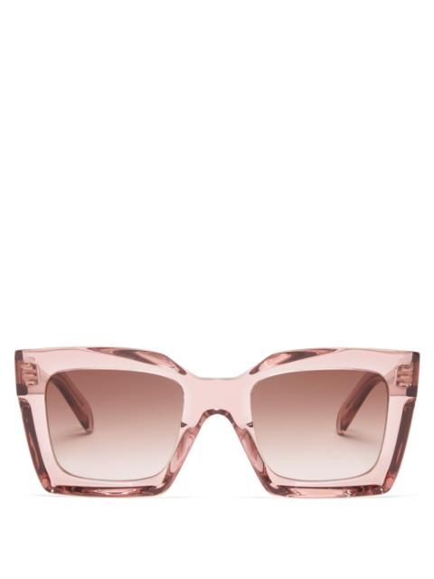 Square acetate sunglasses