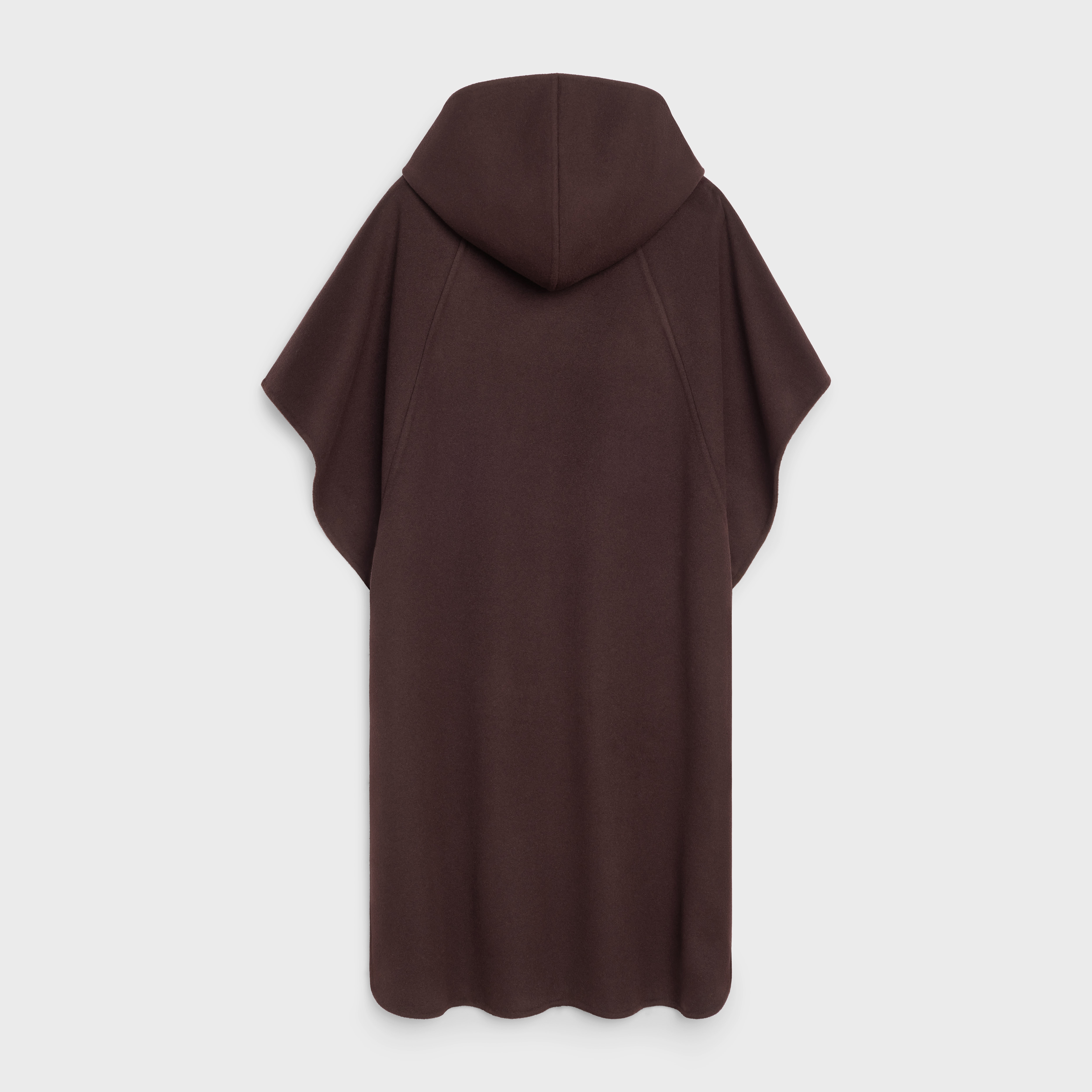 REVERSIBLE PONCHO IN CASHMERE - 5