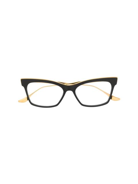 DITA cat-eye glass frames