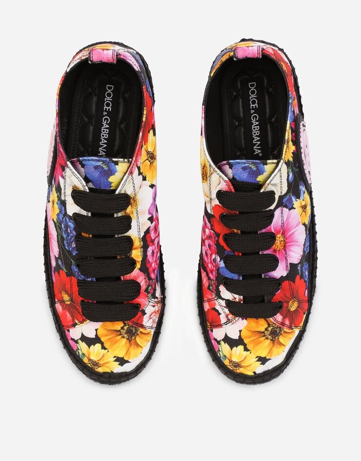 Printed canvas espadrilles - 4