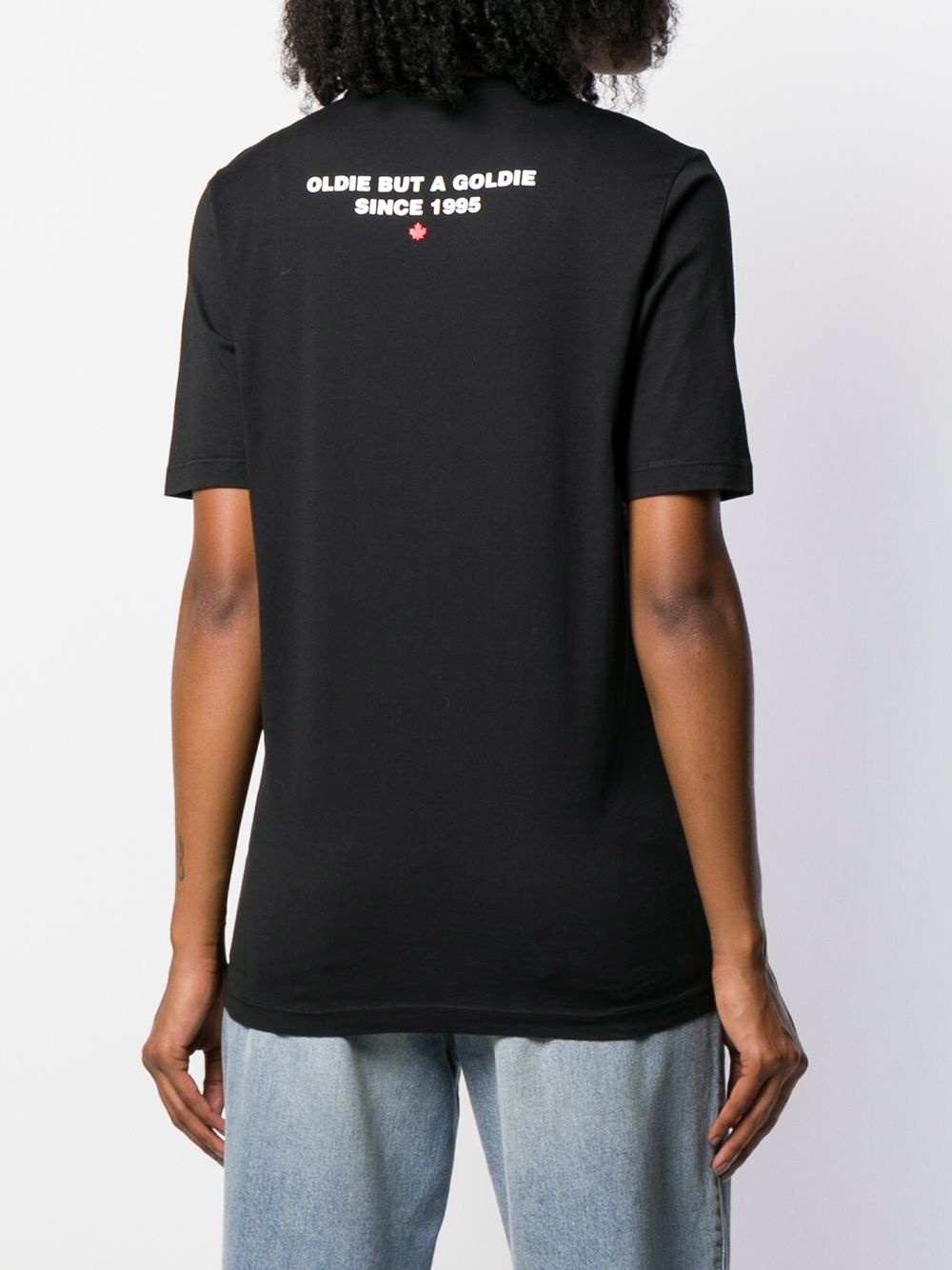 logo print T-shirt - 7