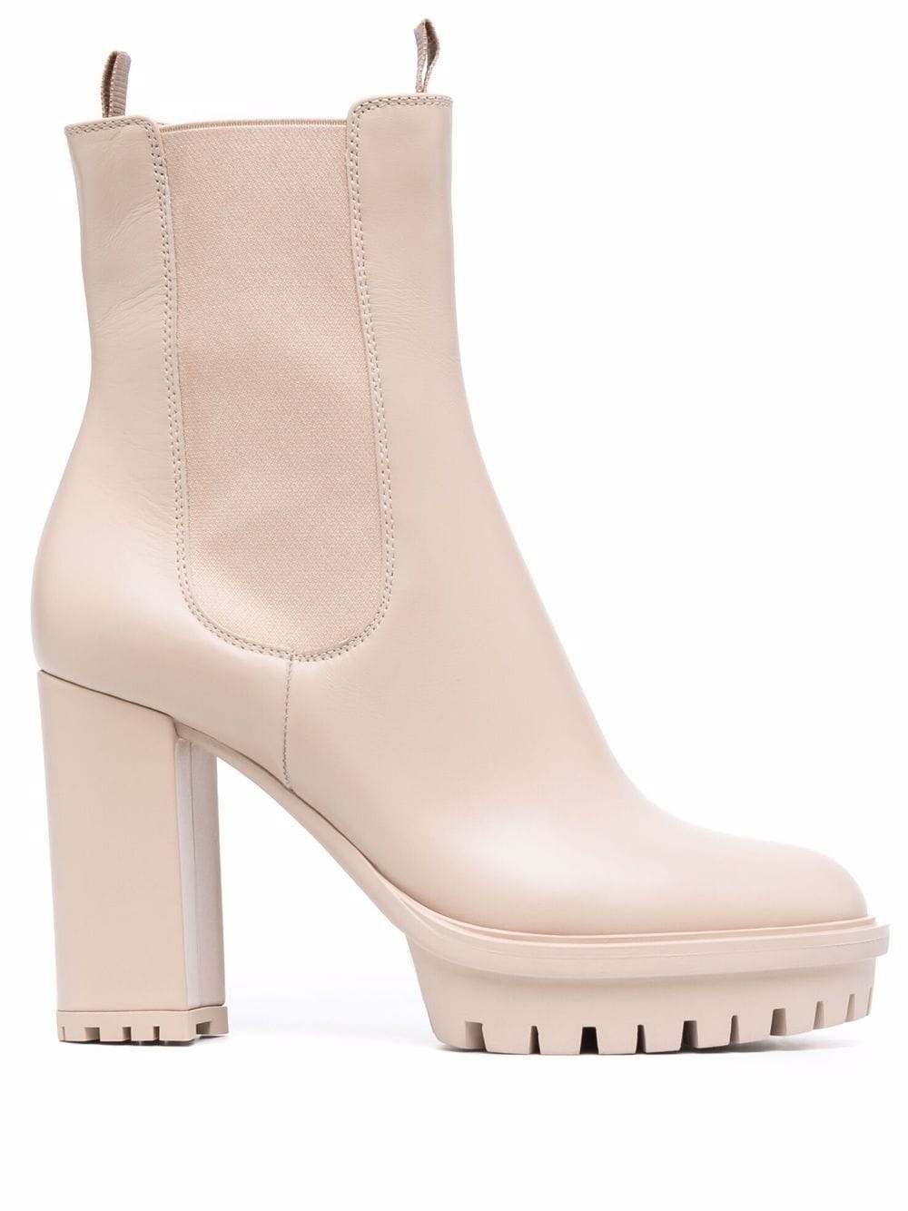 block-heel 110mm ankle boots - 1