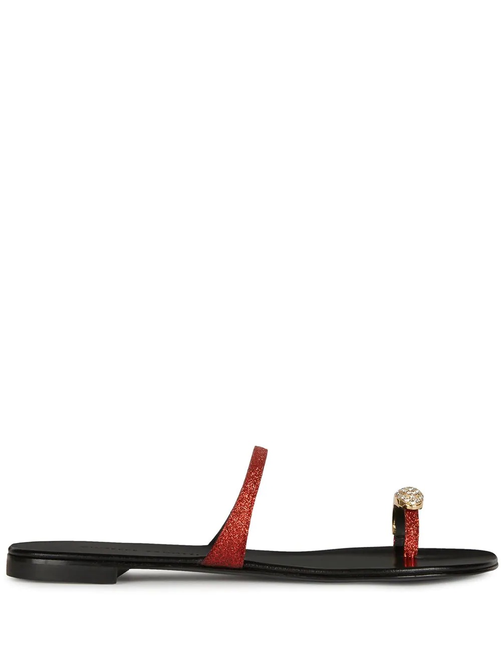 Ring toe-strap sandals - 1