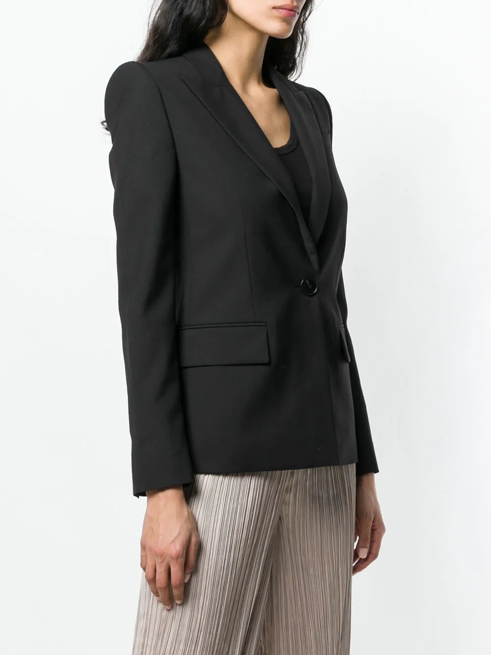 single-breasted blazer - 5