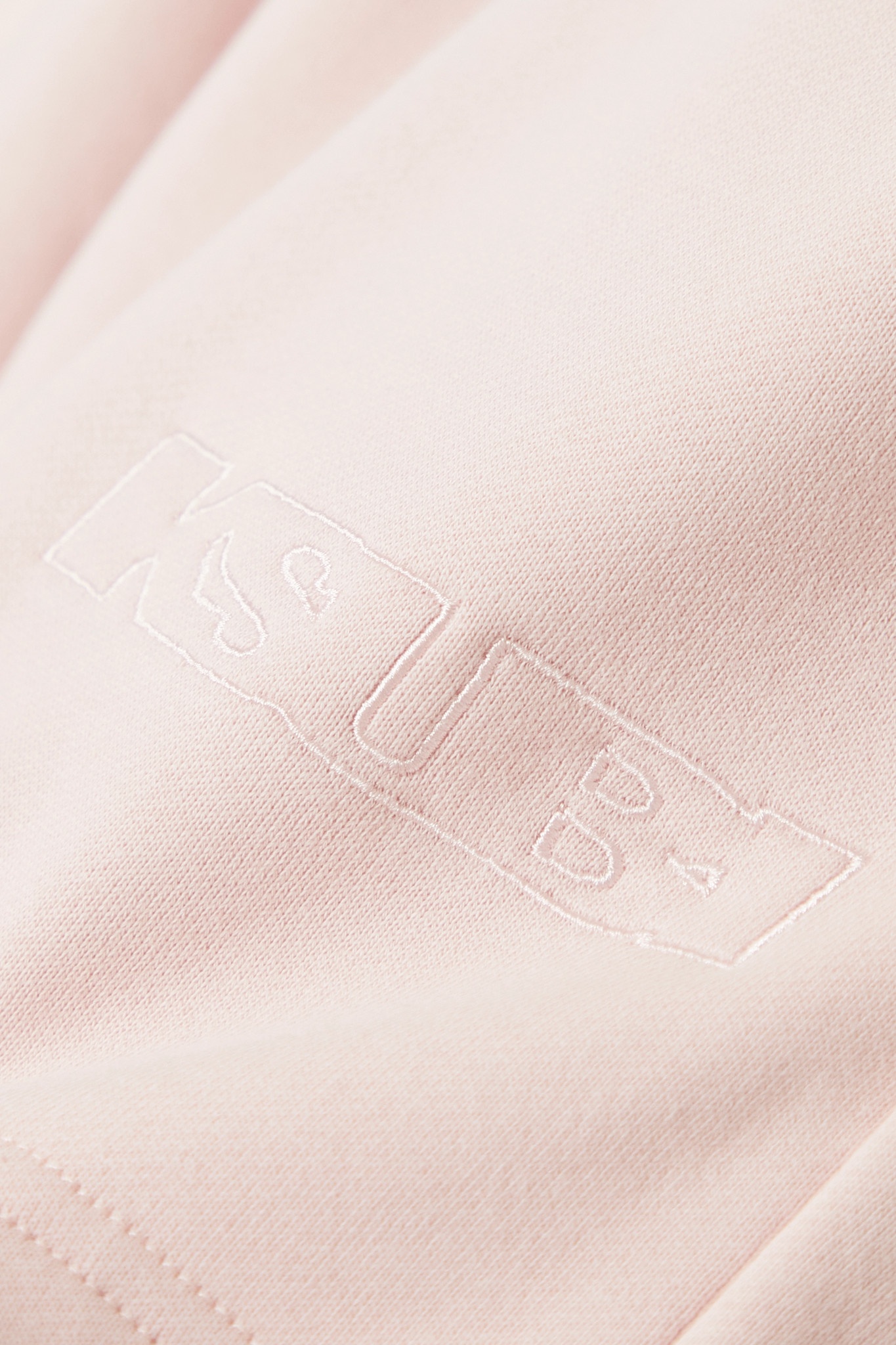 Sign of the Times embroidered cotton-jersey shorts - 7