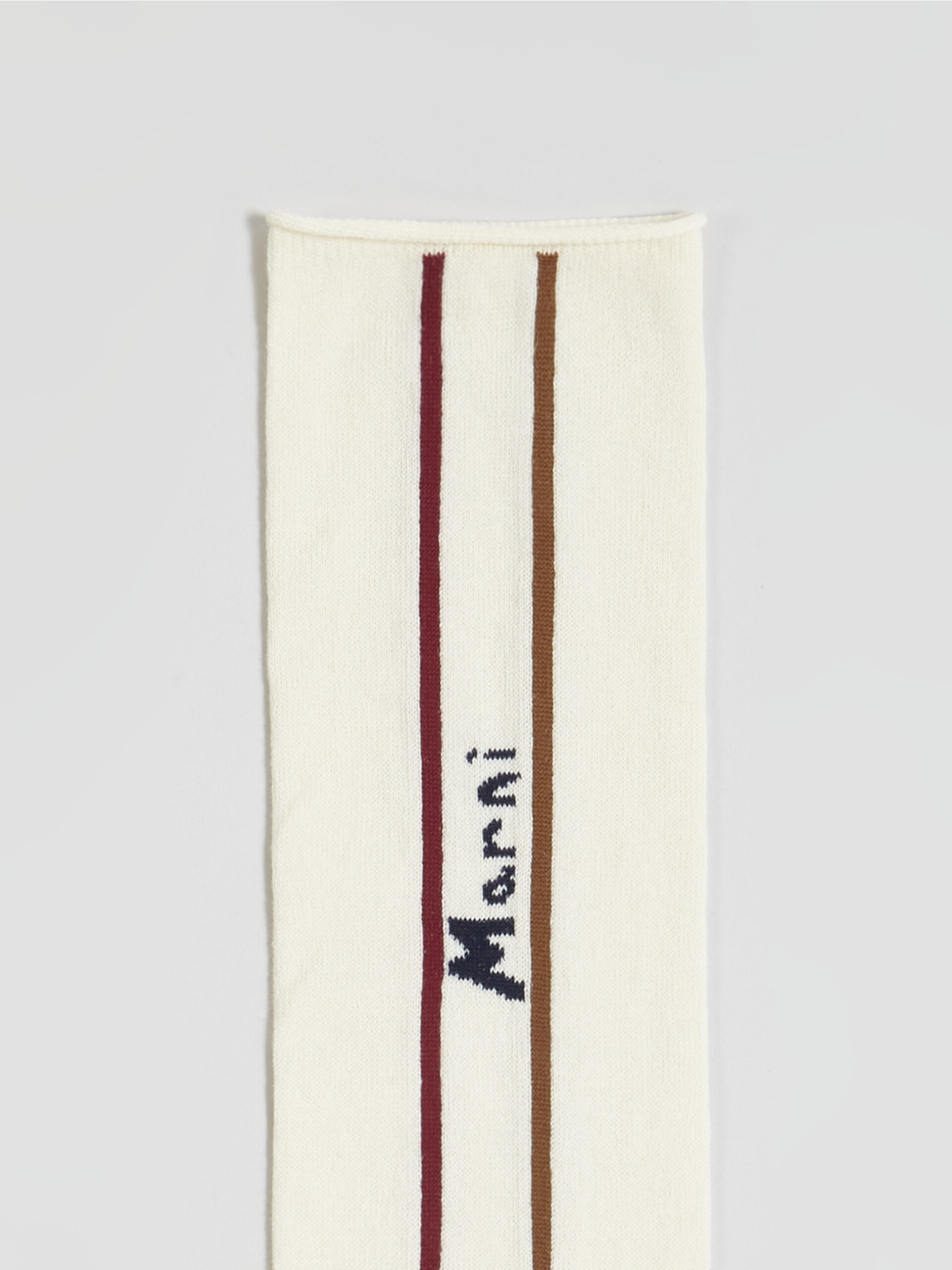 COTTON AND NYLON LOGO SOCKS - 3