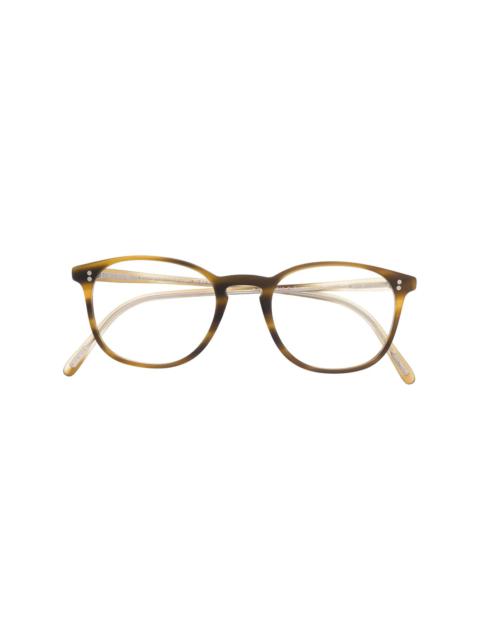 Oliver Peoples round frame optical glasses