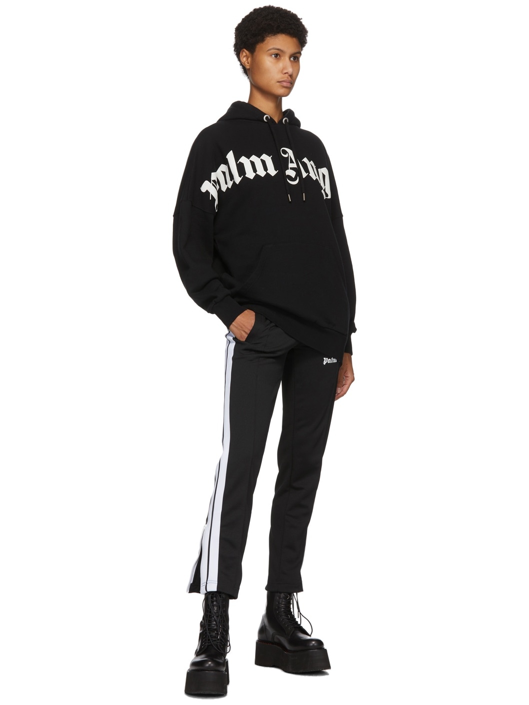 Black Logo Hoodie - 7