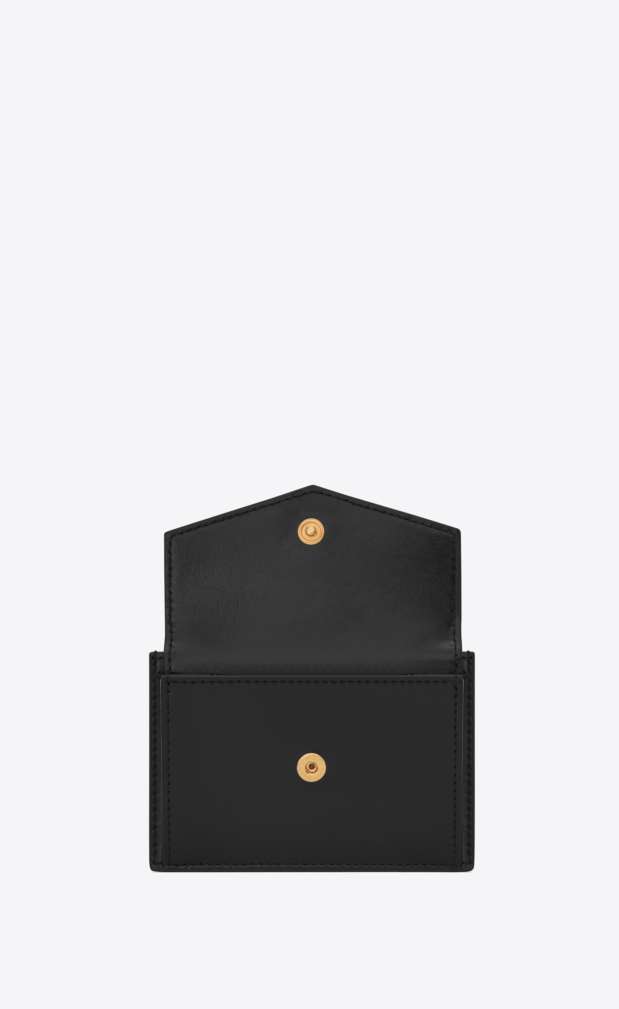 uptown card case in shiny smooth leather - 7