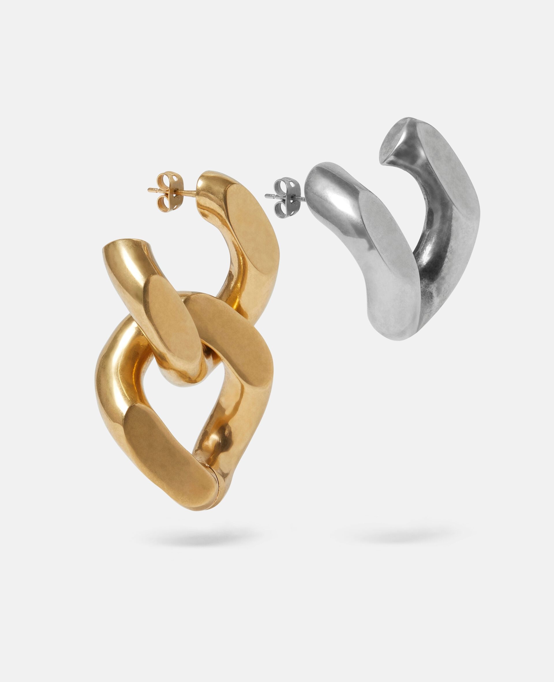 Brass & Aluminum Earrings - 2