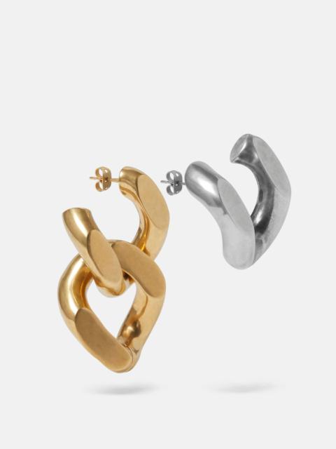 Stella McCartney Brass & Aluminum Earrings