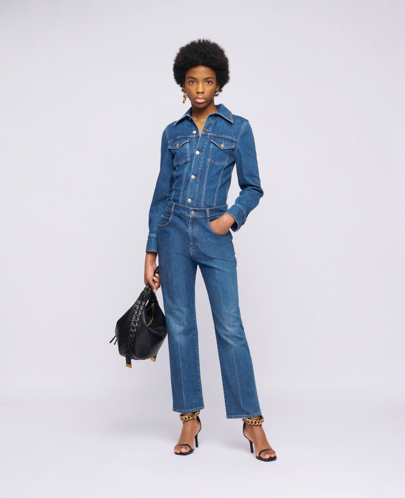 Stella McCartney Vintage Wash Denim Jumpsuit outlook