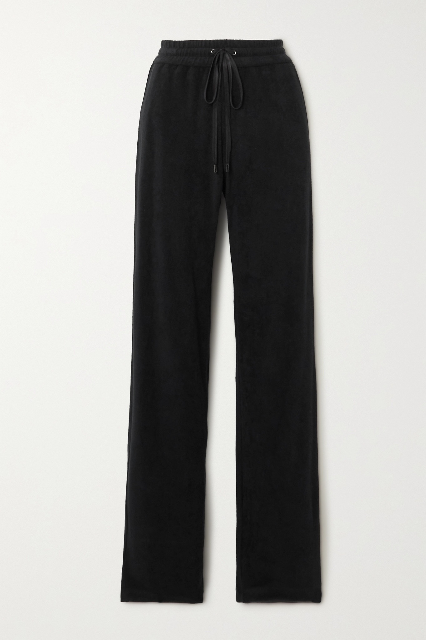 Cotton-terry track pants - 1