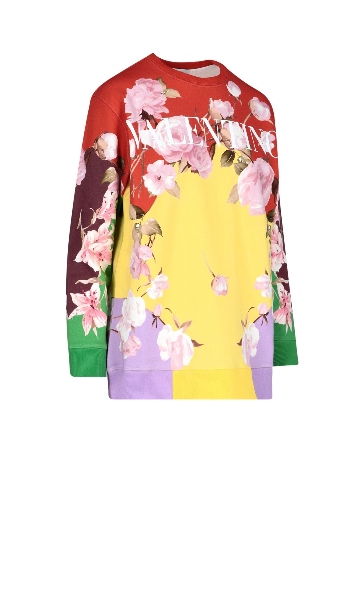 FLORAL LOGO SWEATSHIRT - 3