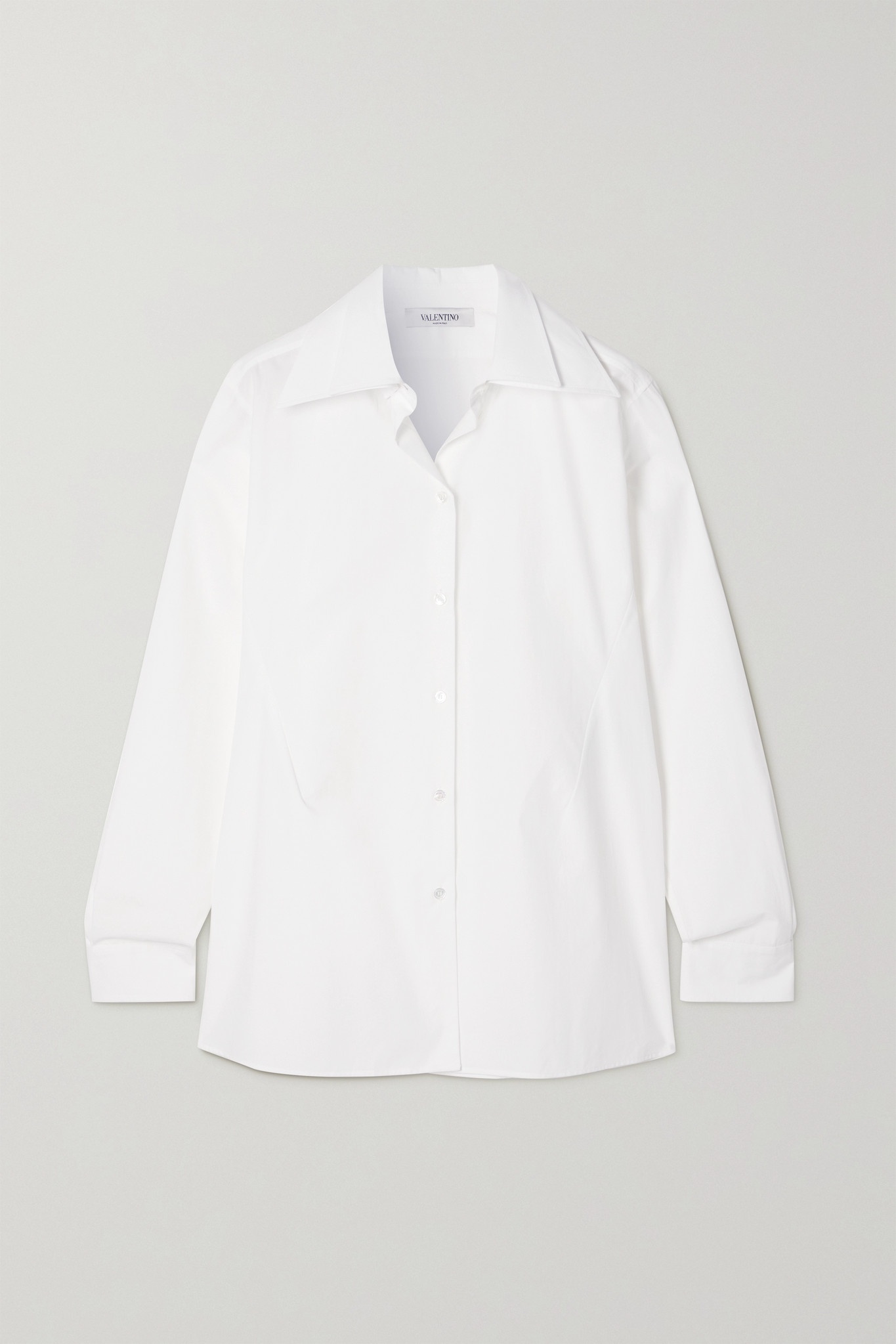 Cotton-poplin shirt - 1