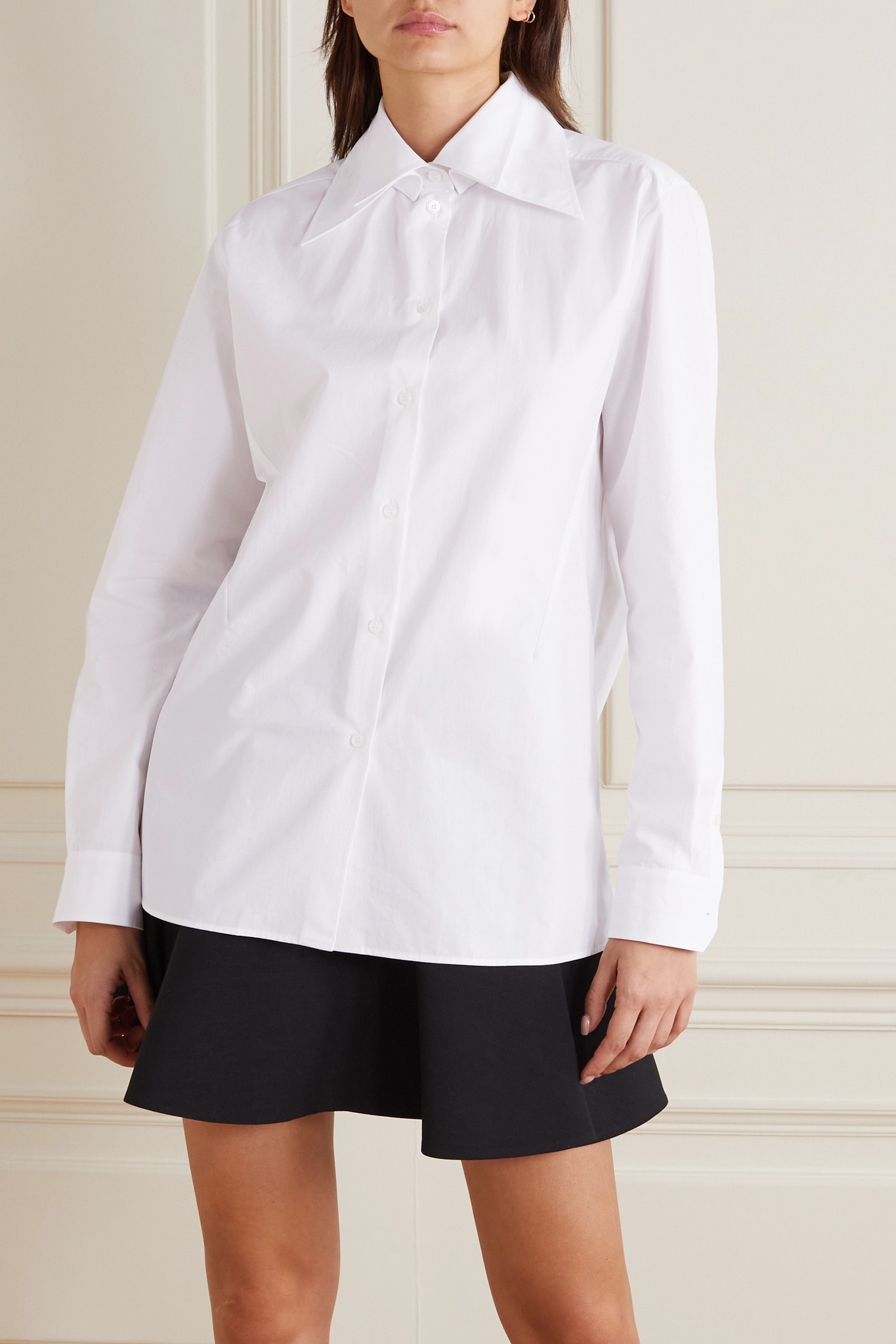 Cotton-poplin shirt - 5