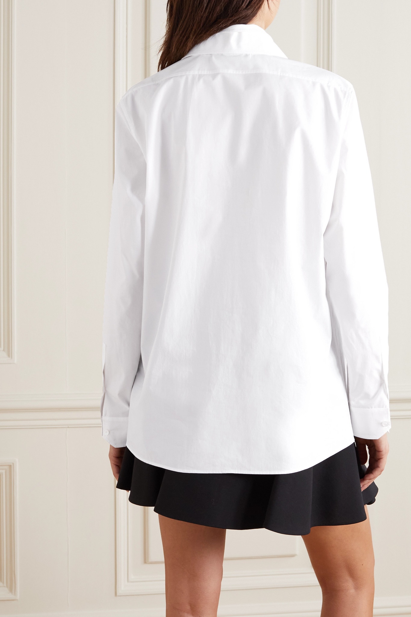 Cotton-poplin shirt - 7