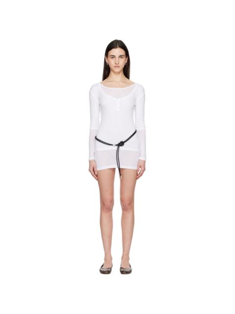 gimaguas White Gemma Minidress