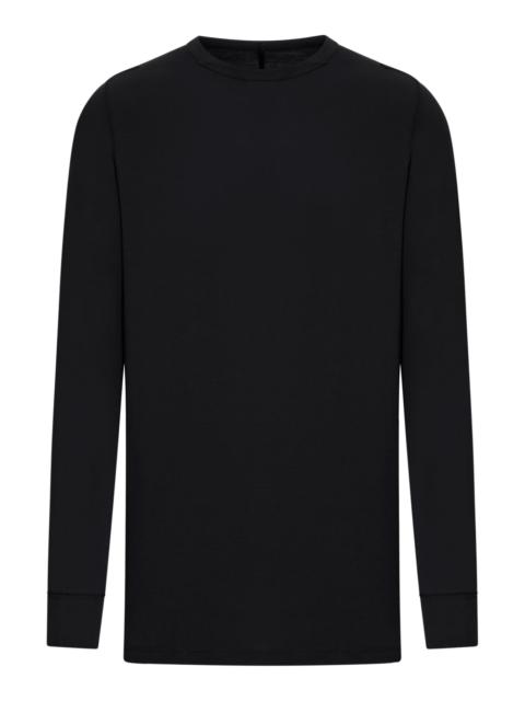 Rick Owens LONG-SLEEVED COTTON JERSEY T-SHIRT