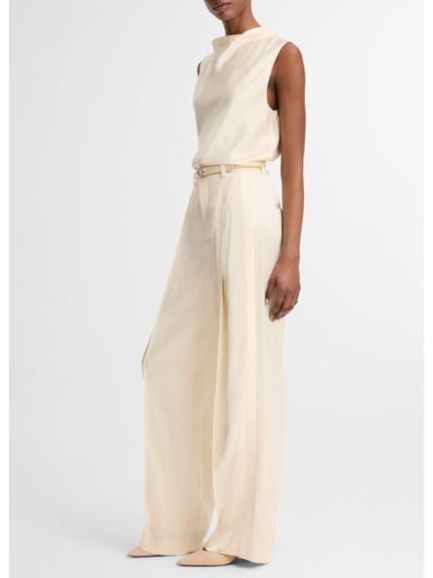 Vince Satin High-Waist Trouser