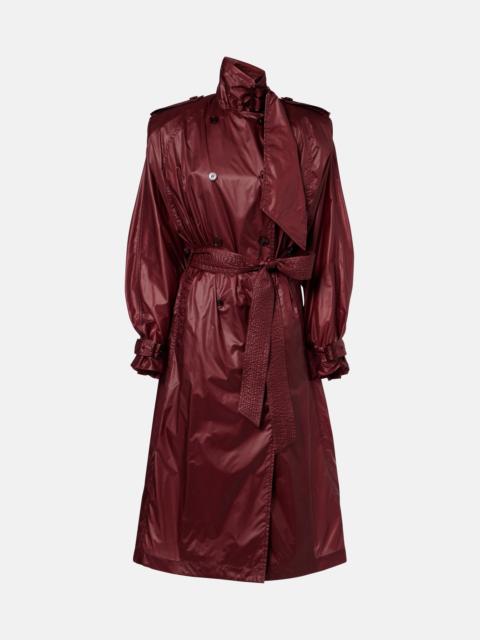 SAINT LAURENT Technical trench coat