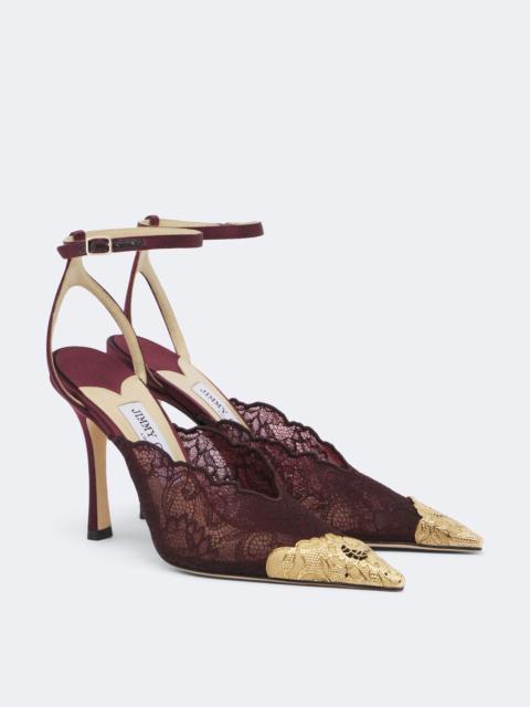 JIMMY CHOO Faiz lace pumps