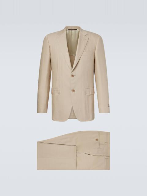 Canali Linen and wool suit