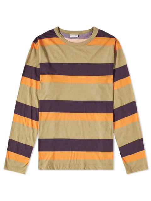 Dries Van Noten Habbot Striped Long Sleeve T-Shirt