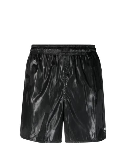 Alexander McQueen Graffiti logo-jacquard swim shorts